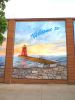 Charlevoix Destination Mural | Street Murals by Katherine Larson. Item composed of synthetic