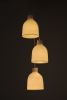 Porcelain Pendant Medium with an opened bottom | Pendants by Bergontwerp. Item composed of ceramic