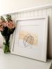 Distance print | Prints by Quinn Dimitroff. Item made of canvas