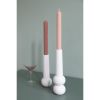 Candleholder cone low | Candle Holder in Decorative Objects by LEMON LILY. Item composed of wood