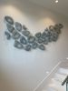 Grey Island Series Installation | Wall Sculpture in Wall Hangings by Jeffries Glass. Item composed of glass compatible with minimalism and mid century modern style
