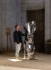 Steel Floor Sculpture 180cm — Monolith, Nitush Aroosh | Sculptures by Nitush Aroosh. Item composed of steel in contemporary or eclectic & maximalism style