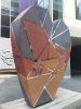 Heart of Uptown | Public Sculptures by Stacia Goodman Mosaics. Item composed of glass