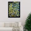Abstract 4542 | Prints in Paintings by Petra Trimmel. Item made of canvas with metal