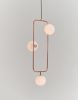 Sircle Pendant PV3 | Pendants by SEED Design USA. Item made of steel with glass