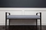 Emma Bench | Benches & Ottomans by Jillian O'Neill Collection | Private Residence -  Houston, TX in Houston. Item made of fabric with steel