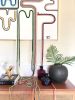 Mid Century Modern fiber frame | Wall Sculpture in Wall Hangings by HILO Fiber Art. Item made of canvas & fiber