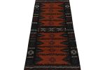 Vintage Afghan Baluch Kilim Runner Rug, with Geometric | Area Rug in Rugs by Rug and Kilimareaar