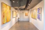 Dangling Conversations | Oil And Acrylic Painting in Paintings by Jill Krutick. Item composed of canvas and synthetic