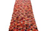 Vintage Moroccan Runner with Polychromatic Geometric Pattern | Area Rug in Rugs by Rug and Kilim