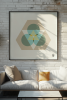 Portal | Prints by Kirsten Ulve. Item made of paper works with minimalism & mid century modern style