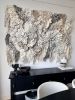 Custom Coral Textile Wall Sculpture Large Fiber Art - SHORE | Tapestry in Wall Hangings by Anna Baranova Art. Item composed of cotton and fiber in contemporary or modern style