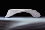 Odalisque Bench and Coffee table | Benches & Ottomans by Pryor Callaway Art and Design | Waterfall Mansion and Gallery in New York. Item made of marble with synthetic