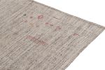 Modern Kilim Striped Beige Gray and Green Transitional | Area Rug in Rugs by Rug and Kilim