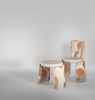 Henge Pouf | Pillows by SECOLO. Item composed of fabric