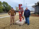 Protect by Joe Norman, NSG | Public Sculptures by JK Designs and the National Sculptors' Guild | Tulsa Fire station 33 in Tulsa