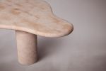 Travertine Coffee Table. Natural Stone Coffee Table. | Tables by HamamDecor LLC. Item composed of marble in minimalism or contemporary style