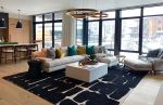 Dark Indigo Corina | Area Rug in Rugs by Robin Gray Design. Item composed of fiber