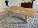 Devon Extension Table | Dining Table in Tables by Philadelphia Table Company. Item made of oak wood compatible with mid century modern and modern style