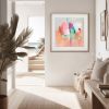 Lumiere Fine Art Print from Original Painting | Prints by Sarina Diakos Art | Melbourne Central in Melbourne. Item composed of canvas and paper in minimalism or mid century modern style