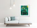 "Waterfall" Limited Edition Print | Oil And Acrylic Painting in Paintings by Shan Richards. Item composed of cotton and paper