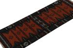 Vintage Afghan Baluch Kilim Runner Rug, with Geometric | Area Rug in Rugs by Rug and Kilimareaar