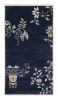 Rug & Kilim’s Chinese Art Deco Rug, Navy Blue with Bright | Area Rug in Rugs by Rug and Kilim