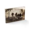 THE BEACH XIV Acrylic Prism Art Object | Wall Sculpture in Wall Hangings by Sven Pfrommer. Item composed of synthetic