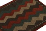 1980s Vintage Sofreh Kilim rug in Beige-Brown Red and Blue | Area Rug in Rugs by Rug and Kilim