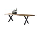 Dining Table For Outdoor - Tropical Wood Table | Tables by Tinella Collection. Item composed of walnut and metal in minimalism or contemporary style