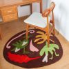 Singing Soil | Small Rug in Rugs by Tuft Love Studio. Item made of cotton with fiber