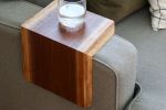 Live Edge Walnut Armrest Table | Side Table in Tables by Hazel Oak Farms. Item made of walnut compatible with minimalism style