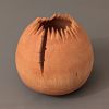 Spiky Oak Hollow Form | Ornament in Decorative Objects by Wood Alchemist Studio. Item made of oak wood