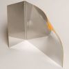 Folded Gold | Sculptures by Joe Gitterman Sculpture. Item composed of steel