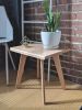 Jack Stool | Jack Plant Stand - Mid Century Modern Plant stand in Oak | Chairs by Max Moody Design. Item composed of oak wood