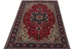Vintage Persian Tabriz Rug with Red-Blue Patterns by Rug | Area Rug in Rugs by Rug and Kilim