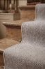 Handwoven Woolen Gray Runner Rug | Rugs by Evergreen Carpets. Item made of wool works with boho & minimalism style