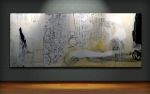 Art, paintings | Oil And Acrylic Painting in Paintings by silvia poloto | Private Residence - India Basin, San Francisco in San Francisco. Item made of canvas with synthetic