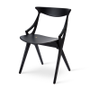 Cross | Dining Chair in Chairs by MatzForm | Shanghai Paradise Corporation Co.,Ltd. in Xuhui Qu. Item composed of oak wood and metal