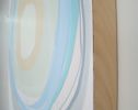 Shade of Pale 04 | Oil And Acrylic Painting in Paintings by Claire Desjardins. Item composed of wood and synthetic