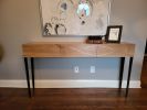 Infinity brass side table | Console Table in Tables by Donald Mee Design. Item composed of wood