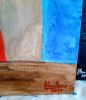 Milena | Oil And Acrylic Painting in Paintings by Elena Parau. Item made of canvas compatible with boho and minimalism style