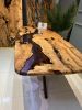 Epoxy dining table, Kitchen dining table | Tables by Brave Wood. Item made of wood with synthetic