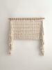 While The World Kept Moving | Tapestry in Wall Hangings by Ana Salazar Atelier. Item made of oak wood with cotton works with boho & country & farmhouse style