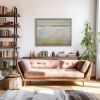 Ivory Shore | Prints in Paintings by Victoria Primicias. Item made of wood & canvas compatible with minimalism and contemporary style