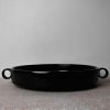 Loops Bowl Nero Large | Dinnerware by Dennis Kaiser. Item composed of ceramic
