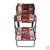 Country Heirloom | Folding Chair in Chairs by Habitat Improver - Furniture Restyle and Applied Arts. Item made of fabric with metal works with boho & country & farmhouse style