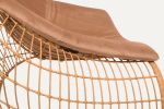 Neo Rattan Lounge Chair | Chairs by Monarca Goods. Item composed of synthetic in boho or coastal style