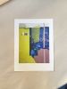 Becoming The Beach Print | Prints by Dyanna Dimick (DYD ART). Item made of paper works with contemporary & coastal style