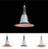 Insulator Light Lantern Pendant Metal Hood | Pendants by RailroadWare Lighting Hardware & Gifts | Moondog Cafe Key West in Key West. Item made of glass works with country & farmhouse & eclectic & maximalism style